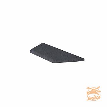 Schellevis Zwembadranden Hoekstukken Antraciet (tbv 40x5) Links