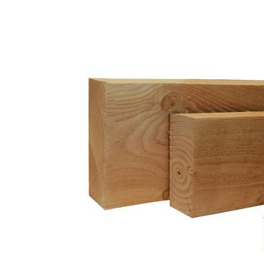 Douglas Geschaafde Gording 6,5x14x300 cm. Groen Geïmpregneerd W31492