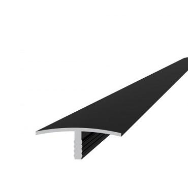 Aluminium Overgangsprofiel 4,0x1,8x300 cm. Antraciet  W23535