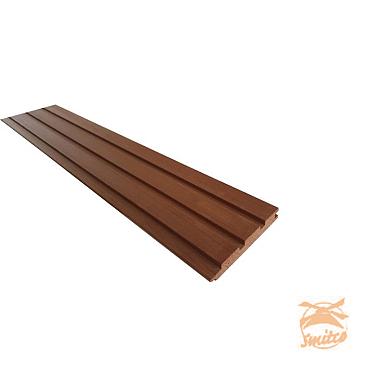 Pak van 4 stuks Thermovision Ayous geschaafd triple profiel 2x14x335 cm.