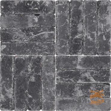 Abbeystones Waalformaat 5x20x7 cm Bobbio (Nero)