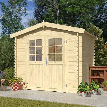 Onze Outdoor Life Overkappingen en Blokhutten worden geleverd exclusief dakbedekking, vloer en Funda