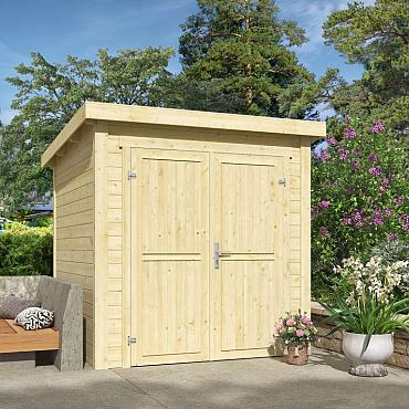 Onze Outdoor Life Overkappingen en Blokhutten worden geleverd exclusief dakbedekking, vloer en Funda