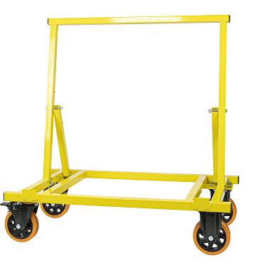 Platenwagen groot met vier wielen