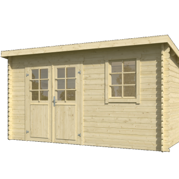 Onze Outdoor Life Overkappingen en Blokhutten worden geleverd exclusief dakbedekking, vloer en Funda