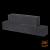 Patio Stapelblok Antraciet 30x15x15cm strak