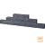 Stapelblok Rox 37,7x9x8,9 Noors Antraciet