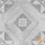 GeoCeramica® 60x60x4 Symbol Block Smoke