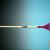 Kinderbladhark Purper Met Steel