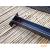 Set (2x) U-Profielen 180 cm. t.b.v. Bevestiging Bamboerol Roestig 180 cm.