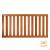 Hardhout Rechthek De Luxe 90 x 180 cm. 000544