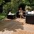 Bangkirai Hardhout Tuintegel 100 x 100. 06607