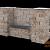 Combiwall Splitton Uno 30X15X12 Sierra Nevada (4 zijden gekloofd)