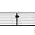 Hillfence Metalen Dubbele Poort Eco-Line 300 x 180 cm. Zwart  W08461