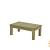 Tafel Zeist Laag 120x70x45 cm.    0467