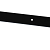 Kruisheng Zwart Zwaar  60 cm. 4mm. Dik, 4cm. Breed
