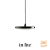 DISC PENDANT 100-230V Black