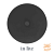 DISC WALL 100-230V Black