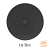 Disc Wall black 100-230V