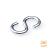 S-Haak 30 MM (10St) verzinkt blister Eurofix