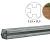 Betowood Betonpaal T-Paal Met Sponning 11,5 x 11,5 x 278 cm. Grijs W13060