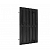 Plankendeur Op Verstelbaar Frame 100 x 180 cm. Zwart Gedompeld W08086 =V