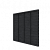 Vuren Plankenpakket t.b.v. enkelzijdige wand Comfort/DHZ 246,5x224 cm, zwart geïmpregneerd