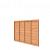 DGL Plankenpakket t.b.v. enkelzijdige wand kapschuur Comfort 229x162 cm, kleurloos geïmpregneerd