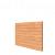 DGL Plankenpakket t.b.v. dubbelzijdige wand kapschuur Comfort 229x162 cm, kleurloos geïmpregneerd