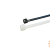 Kabelbinder 140x3,6 mm. Zwart p. 100 st