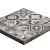 GeoProArte® Mosaic 60x60x4 Taupe Deco