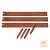 Borderrand Corten H 10,2 X 91,4 cm.  ( 3 st.)