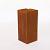 Kantopsluiting Overzetstuk Muurelement Hoek 17x45x12,8 Corten