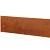 Kantopsluiting Single 300x27,5 Corten