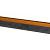 Kantopsluiting U-profiel Ongelijkzijdig Opsluitband 6cm.  220x4,6x19,6x6,4 Corten