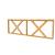 Douglas Hekwerk Met Kruis Type B, 228,5 x 73 cm. Onbehandeld  1010264