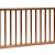 Hardhouten Spijlenhek, 180 x 80 cm. Frame 4,5 x 7 cm, spijlen 2 x 3 cm. 1064222 (W14407)