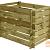Compostsilo Fijnbezaagd Grenen 70 x 100 x 70 cm. Groen Geïmpregneerd 1063060 (W11597)