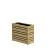 Flux Bloembak, 70 x 30 x 60 cm. (bxdxh) 1063084 (W636658)
