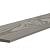 Douglas Zweeds Rabat 1 Zijde Geschaafd, 1 Zijde Fijnbezaagd 1,1-2,7x19,5x400 cm. Grijs Gespoten  W40697