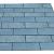 Dakshingles per pak à 3 m2, grijs. 693401