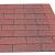 Dakshingles per pak à 3 m2, rood. 693302