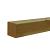 Douglas Geschaafde Paal 6,5x6,5x400 cm. Groen Geïmpregneerd  W45860