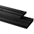 Vuren Triple Profiel Geschaafd 2,2 X 14 X 400 cm. Zwart Gedompeld  1052650