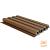 NewTechWood Composiet Co-Extrusie Wand Bekleding Rhombus Profiel, 3,3 x 21,5 x 390 cm. Teak  1059172