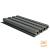 NewTechWood Composiet Co-Extrusie Wand Bekleding Rhombus Profiel, 3,3 x 21,5 x 390 cm. Silver Gray  1059170