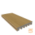 NewTechWood Composiet Co-Extrusie Enkelzijdig Dekdeel Houtstructuur 2,3 x 13,8 x 400 cm. Red Cedar  1059166