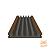 NewTechWood Composiet Co-Extrusie Enkelzijdig Dekdeel Houtstructuur 2,3 x 13,8 x 400 cm. Teak  1059168
