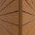 NewTechWood Composiet Co-Extrusie Hoekprofiel Castellation t.b.v. Wand Bekleding, 7 x 8 x 300 cm. Red Cedar  1060367