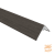NewTechWood Aluminium Co-Extrusie Hoekprofiel Rhombus t.b.v. Wand Bekleding, 6 x 6 x 300 cm. Silver Gray  1059186